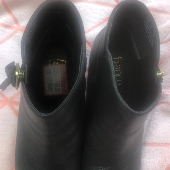 Franco Sarto Black Booties. New! - Picture 4 of 7